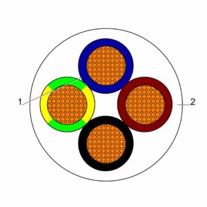 كابل طاقة منخفض الجهد (شركة بحرة)