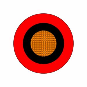 كابلات الطاقة الشمسية ذات الجهد المنخفض ( أحمر LS0H XL 1kV 1X 6 mm² )