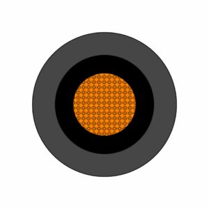 كابلات الطاقة الشمسية منخفضة الجهد (Cu / LS0H-XL / LS0H-XL 1kV 1X10 mm2 أسود )